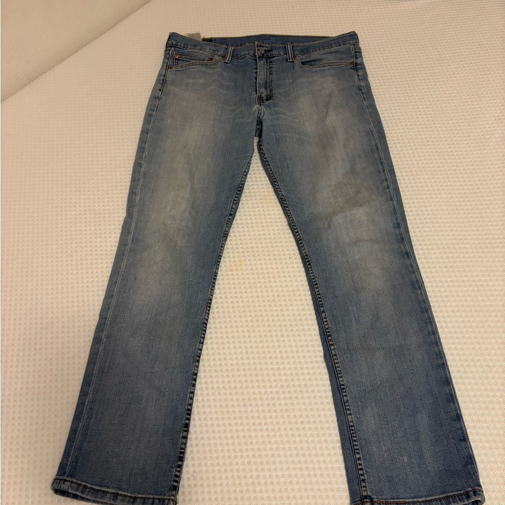 Levi's Blue 511 Straight Jeans 36x32